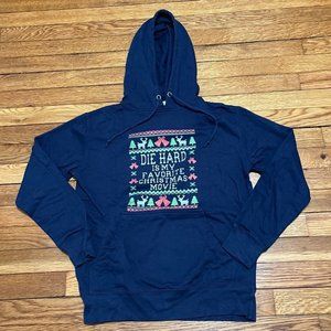 Ugly Christmas Sweater Women's Size XS Funny X-Mas Hoodie Sweatshirt Movie Quote